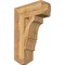 Ekena Millwork Balboa Craftsman Rough Sawn Bracket, Western Red Cedar, 6"W x 18"D x 26"H BKT06X18X26BOA04RWR - alternate 1